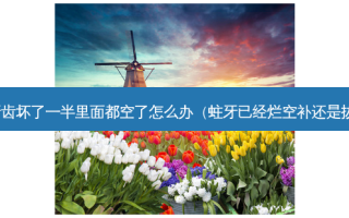 牙齿坏了一半里面都空了怎么办（蛀牙已经烂空补还是拔）