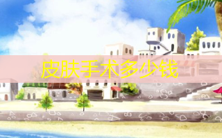 皮肤手术多少钱