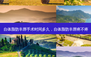 自体脂肪丰唇手术时间多久，自体脂肪丰唇疼不疼