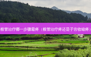 根管治疗哪一步骤最疼（根管治疗疼还是子宫收缩疼）