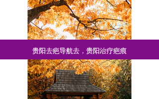 贵阳去疤导航去，贵阳治疗疤痕