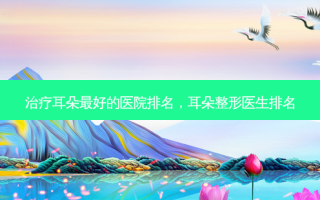 治疗耳朵 *** 的医院排名，耳朵整形医生排名