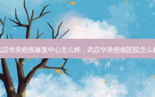 武汉华美疤痕修复中心怎么样，武汉华美疤痕医院怎么样