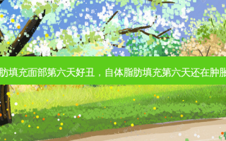 自体脂肪填充面部第六天好丑，自体脂肪填充第六天还在肿胀正常吗