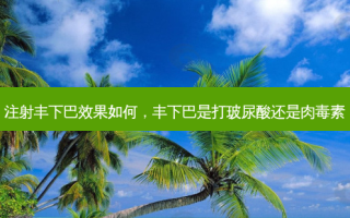 注射丰下巴效果如何，丰下巴是打玻尿酸还是 *** 