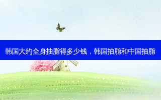 韩国大约全身抽脂得多少钱，韩国抽脂和中国抽脂