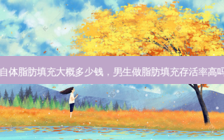 自体脂肪填充大概多少钱，男生做脂肪填充 *** 高吗