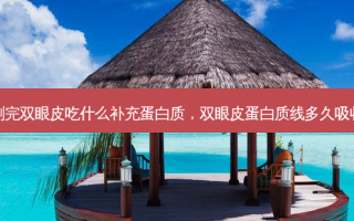 割完双眼皮吃什么补充蛋白质，双眼皮蛋白质线多久吸收