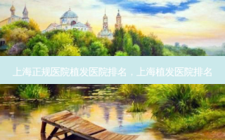 上海正规医院植发医院排名，上海植发医院排名