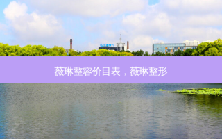 薇琳整容价目表，薇琳整形