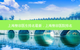 上海整容医生排名最新，上海整容医院排名