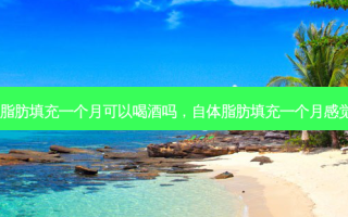 自体脂肪填充一个月可以喝酒吗，自体脂肪填充一个月感觉没了