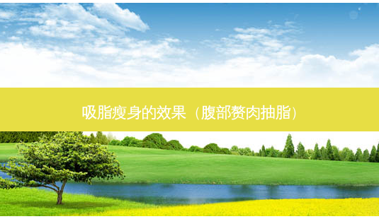 吸脂瘦身的效果(腹部赘肉抽脂)-第1张图片-南山整形网 吸脂瘦身的效果(腹部赘肉抽脂)-第1张图片-南山整形网