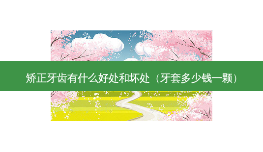 矫正牙齿有什么好处和坏处(牙套多少钱一颗)-第1张图片-南山整形网 矫正牙齿有什么好处和坏处(牙套多少钱一颗)-第1张图片-南山整形网