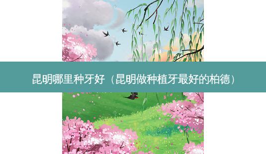 昆明哪里种牙好(昆明做种植牙 *** 的柏德)-第1张图片-南山整形网 昆明哪里种牙好(昆明做种植牙 *** 的柏德)-第1张图片-南山整形网