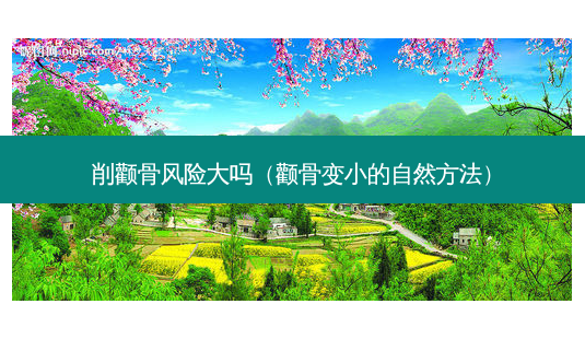 削颧骨风险大吗(颧骨变小的自然 *** )-第1张图片-南山整形网 削颧骨风险大吗(颧骨变小的自然 *** )-第1张图片-南山整形网