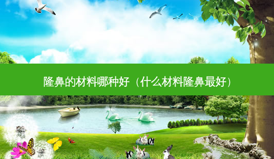 隆鼻的材料哪种好(什么材料隆鼻 *** )-第1张图片-南山整形网 隆鼻的材料哪种好(什么材料隆鼻 *** )-第1张图片-南山整形网