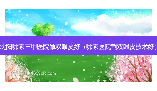 沈阳哪家三甲医院做双眼皮好(哪家医院割双眼皮技术好)-第1张图片-南山整形网 沈阳哪家三甲医院做双眼皮好(哪家医院割双眼皮技术好)-第1张图片-南山整形网