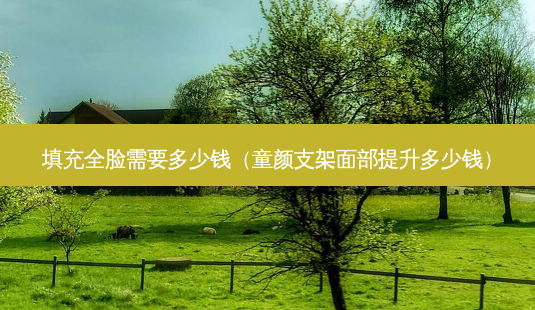 填充全脸需要多少钱(童颜支架面部提升多少钱)-第1张图片-南山整形网 填充全脸需要多少钱(童颜支架面部提升多少钱)-第1张图片-南山整形网