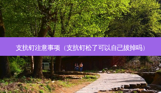 支抗钉注意事项(支抗钉松了可以自己拔掉吗)-第1张图片-南山整形网 支抗钉注意事项(支抗钉松了可以自己拔掉吗)-第1张图片-南山整形网