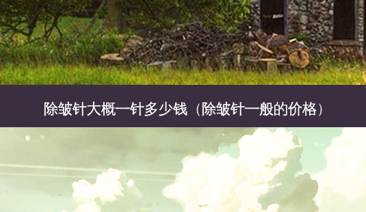 除皱针大概一针多少钱(除皱针一般的价格)-第1张图片-南山整形网 除皱针大概一针多少钱(除皱针一般的价格)-第1张图片-南山整形网