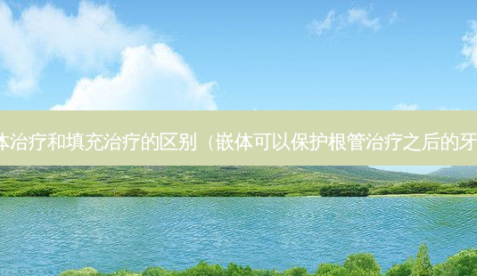 嵌体治疗和填充治疗的区别(嵌体可以保护根管治疗之后的牙吗)-第1张图片-南山整形网 嵌体治疗和填充治疗的区别(嵌体可以保护根管治疗之后的牙吗)-第1张图片-南山整形网