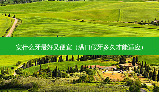 安什么牙 *** 又便宜(满口假牙多久才能适应)-第1张图片-南山整形网 安什么牙 *** 又便宜(满口假牙多久才能适应)-第1张图片-南山整形网