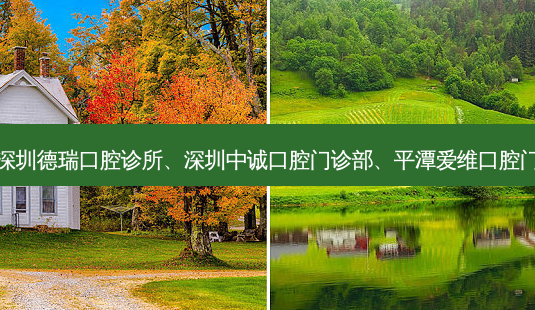国内医美排名前十位|深圳德瑞口腔诊所、深圳中诚口腔门诊部、平潭爱维口腔门诊部等10大名院登榜-第1张图片-南山整形网