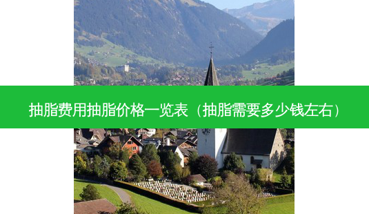 抽脂费用抽脂价格一览表(抽脂需要多少钱左右)-第1张图片-南山整形网 抽脂费用抽脂价格一览表(抽脂需要多少钱左右)-第1张图片-南山整形网