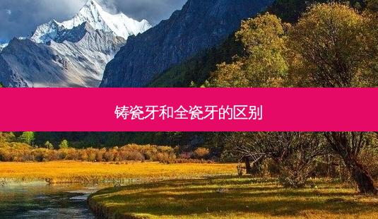 铸瓷牙和全瓷牙的区别-第1张图片-南山整形网 铸瓷牙和全瓷牙的区别-第1张图片-南山整形网