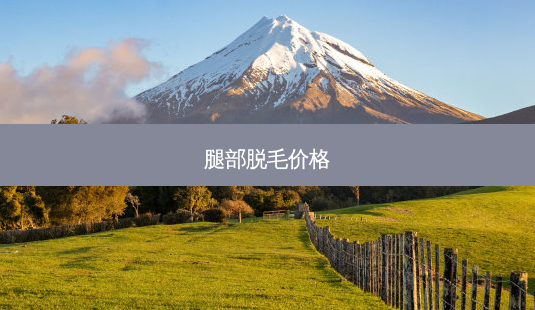 腿部脱毛价格-第1张图片-南山整形网 腿部脱毛价格-第1张图片-南山整形网