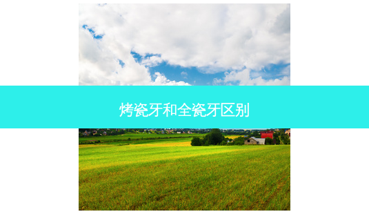 烤瓷牙和全瓷牙区别-第1张图片-南山整形网 烤瓷牙和全瓷牙区别-第1张图片-南山整形网