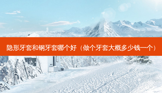 隐形牙套和钢牙套哪个好(做个牙套大概多少钱一个)-第1张图片-南山整形网 隐形牙套和钢牙套哪个好(做个牙套大概多少钱一个)-第1张图片-南山整形网