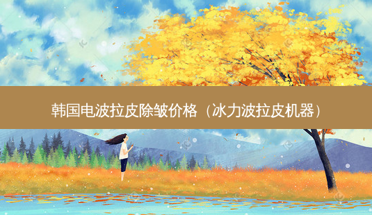 韩国电波拉皮除皱价格(冰力波拉皮机器)-第1张图片-南山整形网 韩国电波拉皮除皱价格(冰力波拉皮机器)-第1张图片-南山整形网