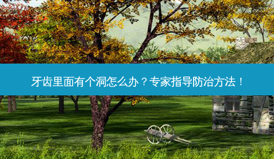 牙齿里面有个洞怎么办?专家指导防治 *** !-第1张图片-南山整形网 牙齿里面有个洞怎么办?专家指导防治 *** !-第1张图片-南山整形网