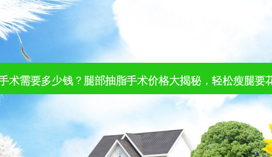 腿部抽脂手术需要多少钱?腿部抽脂手术价格大揭秘,轻松瘦腿要花多少钱?-第1张图片-南山整形网 腿部抽脂手术需要多少钱?腿部抽脂手术价格大揭秘,轻松瘦腿要花多少钱?-第1张图片-南山整形网