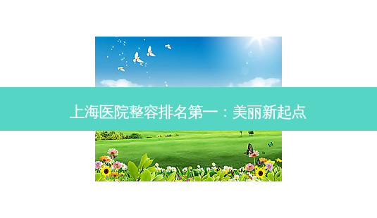 上海医院整容 *** ：美丽新起点-第1张图片-南山整形网