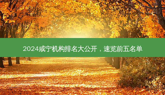 2024咸宁机构排名大公开,速览前五名单-第1张图片-南山整形网 2024咸宁机构排名大公开,速览前五名单-第1张图片-南山整形网