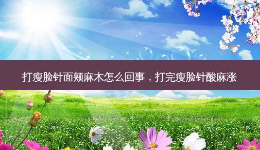 打瘦脸针面颊麻木怎么回事,打完瘦脸针酸麻涨-第1张图片-南山整形网 打瘦脸针面颊麻木怎么回事,打完瘦脸针酸麻涨-第1张图片-南山整形网