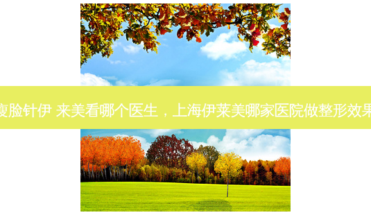 上海瘦脸针伊 来美看哪个医生,上海伊莱美哪家医院做整形效果好点-第1张图片-南山整形网 上海瘦脸针伊 来美看哪个医生,上海伊莱美哪家医院做整形效果好点-第1张图片-南山整形网