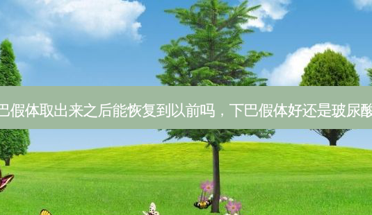 下巴假体取出来之后能恢复到以前吗,下巴假体好还是玻尿酸好-第1张图片-南山整形网 下巴假体取出来之后能恢复到以前吗,下巴假体好还是玻尿酸好-第1张图片-南山整形网