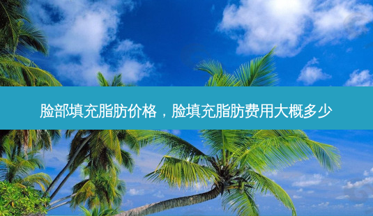 脸部填充脂肪价格,脸填充脂肪费用大概多少-第1张图片-南山整形网 脸部填充脂肪价格,脸填充脂肪费用大概多少-第1张图片-南山整形网