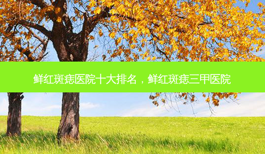 鲜红斑痣医院十大排名,鲜红斑痣三甲医院-第1张图片-南山整形网 鲜红斑痣医院十大排名,鲜红斑痣三甲医院-第1张图片-南山整形网
