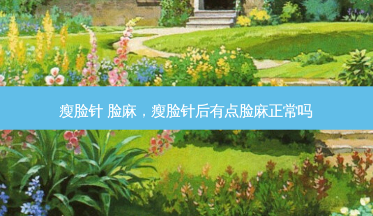 瘦脸针 脸麻,瘦脸针后有点脸麻正常吗-第1张图片-南山整形网 瘦脸针 脸麻,瘦脸针后有点脸麻正常吗-第1张图片-南山整形网
