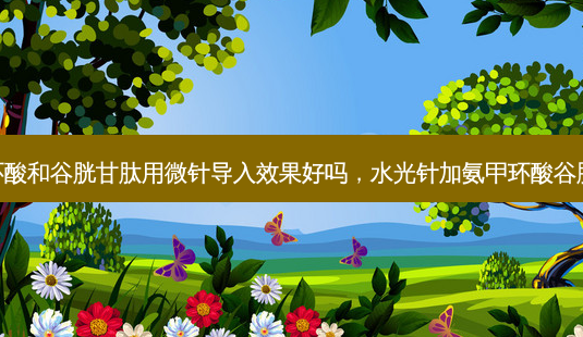 氨甲环酸和谷胱甘肽用微针导入效果好吗,水光针加氨甲环酸谷胱甘肽-第1张图片-南山整形网 氨甲环酸和谷胱甘肽用微针导入效果好吗,水光针加氨甲环酸谷胱甘肽-第1张图片-南山整形网