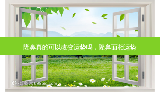 隆鼻真的可以改变运势吗,隆鼻面相运势-第1张图片-南山整形网 隆鼻真的可以改变运势吗,隆鼻面相运势-第1张图片-南山整形网