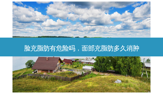 脸充脂肪有危险吗,面部充脂肪多久消肿-第1张图片-南山整形网 脸充脂肪有危险吗,面部充脂肪多久消肿-第1张图片-南山整形网