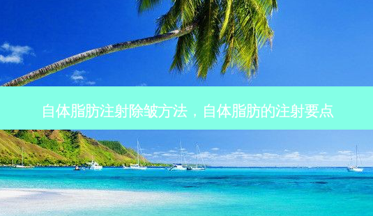 自体脂肪注射除皱 *** ,自体脂肪的注射要点-第1张图片-南山整形网 自体脂肪注射除皱 *** ,自体脂肪的注射要点-第1张图片-南山整形网