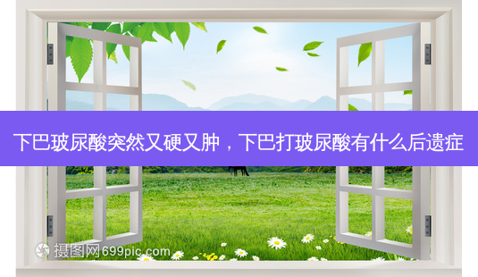 下巴玻尿酸突然又硬又肿,下巴打玻尿酸有什么后遗症-第1张图片-南山整形网 下巴玻尿酸突然又硬又肿,下巴打玻尿酸有什么后遗症-第1张图片-南山整形网