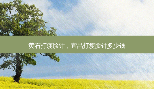 黄石打瘦脸针,宜昌打瘦脸针多少钱-第1张图片-南山整形网 黄石打瘦脸针,宜昌打瘦脸针多少钱-第1张图片-南山整形网